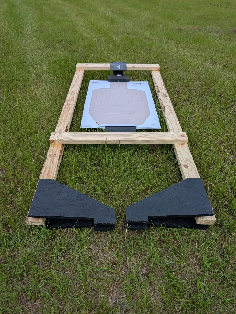 Turning Target Stand folded1.webp